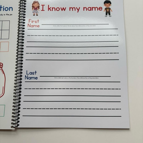 Orvienne  Kindergarten READINESS Book