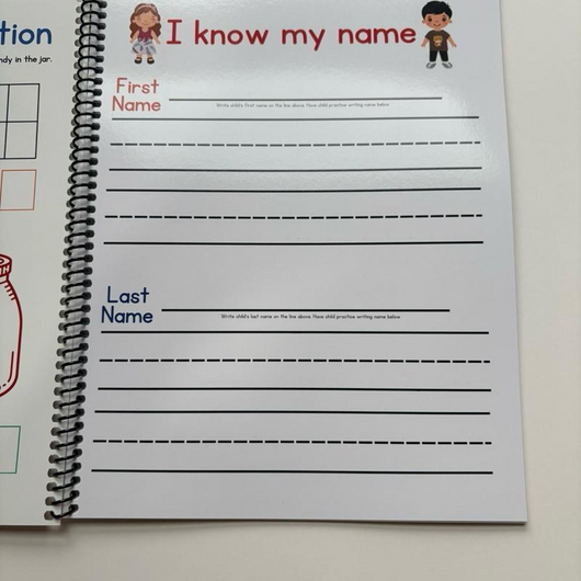 Orvienne  Kindergarten READINESS Book