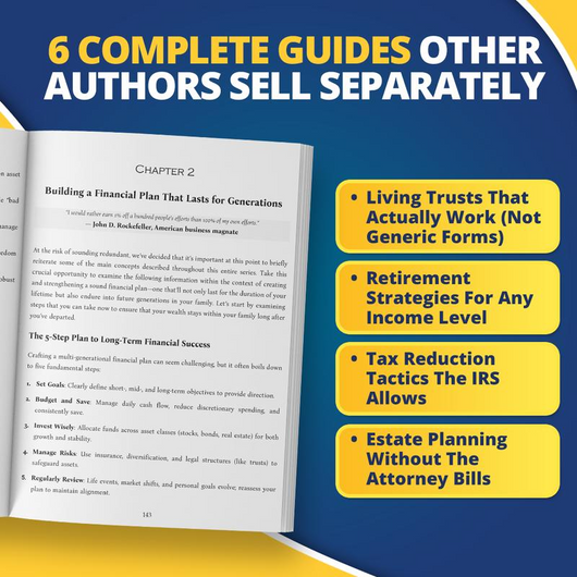 Orvienne Living Trusts + Wills, Retirement, Tax & Estate Planning - The 6-in-1 Guide